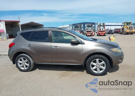 2009 Nissan Murano S z USA, uszkodzony, nr VIN JN8AZ18U69W011798